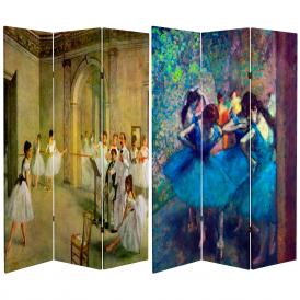 6 ft. Tall Works of Degas Room Divider - Dancers