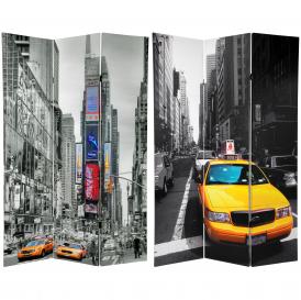 6 ft. Tall Double Sided New York Taxi Room Divider