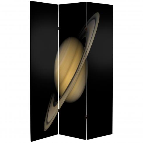 6 ft. Tall Double Sided Moon/Saturn Room Divider