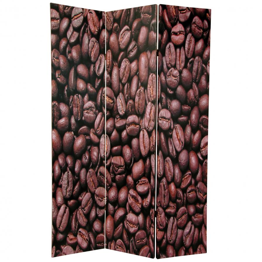 6 ft. Tall Double Sided Coffee Beans Room Divider 6 ft. Tall Double Sided Coffee Beans Room Divider
