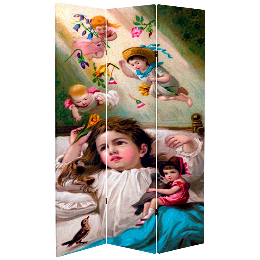 6 ft. Tall Double Sided Magical Dreams Room Divider 6 ft. Tall Double Sided Magical Dreams Room Divider