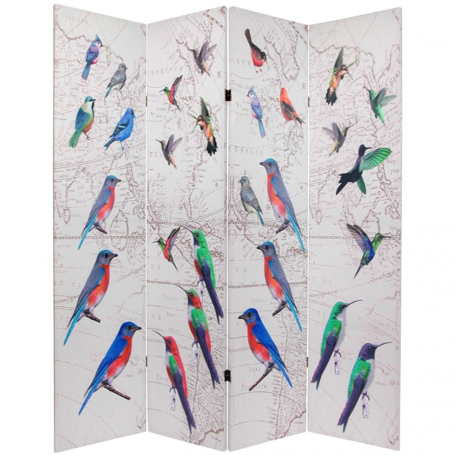 6 ft. Tall Double Sided Birds Room Divider 6 ft. Tall Double Sided Birds Room Divider