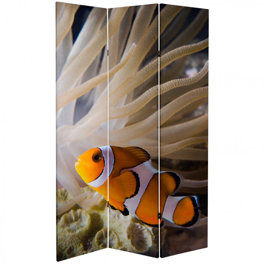 6 ft. Tall Double Sided Dolphin and Clownfish Room Divider 6 ft. Tall Double Sided Dolphin and Clownfish Room Divider