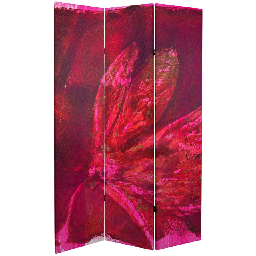 6 ft. Tall Double Sided Desire Canvas Room Divider