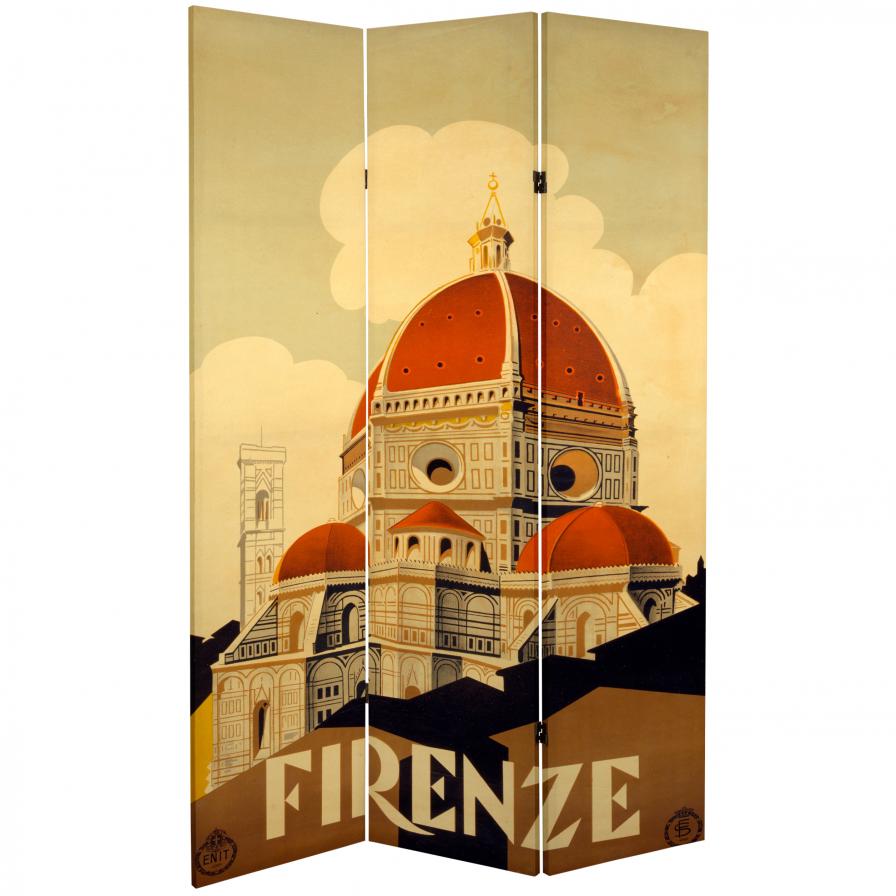 6 ft. Tall Double Sided Rome/Firenze Room Divider 6 ft. Tall Double Sided Rome/Firenze Room Divider