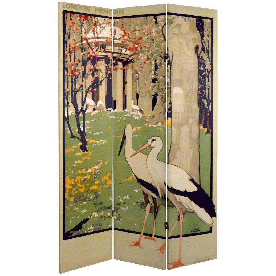 6 ft. Tall Double Sided Niagara Falls Room Divider
