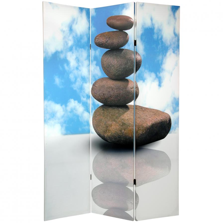 6 ft. Tall Double Sided Life in Balance Room Divider 6 ft. Tall Double Sided Life in Balance Room Divider