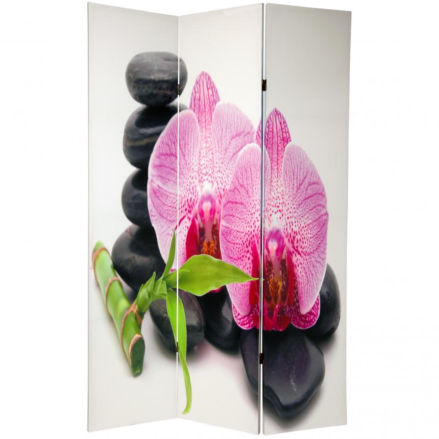 6 ft. Tall Double Sided Zen Room Divider