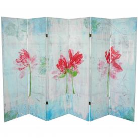 5¼ ft. Spring Morning Canvas Room Divider