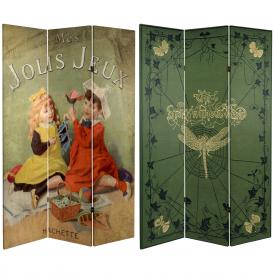 6 ft. Tall Children's Stories Canvas Room Divider