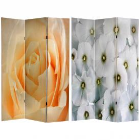 6 ft. Tall Floral Room Divider