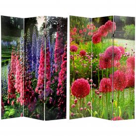 6 ft. Tall French Garden Double Sided Room Divider