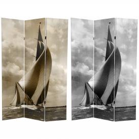 6 ft. Tall Sailboat Room Divider