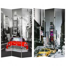 6 ft. Tall New York City Taxi Room Divider