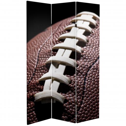 6 ft. Tall Football Canvas Room Divider