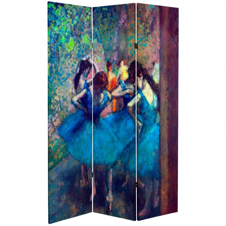 6 ft. Tall Works of Degas Room Divider - Dancers