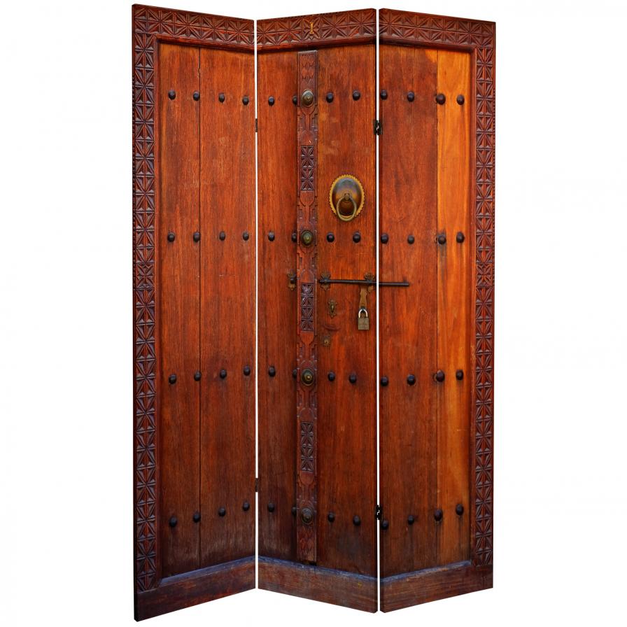 6 ft. Tall Doors Canvas Room Divider 6 ft. Tall Doors Canvas Room Divider