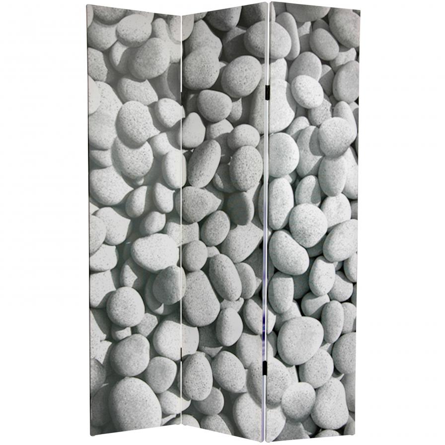 6 ft. Tall Water Zen Canvas Room Divider