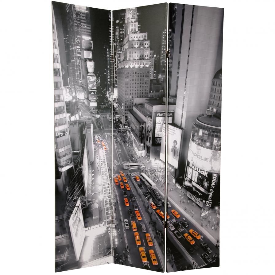 6 ft. Tall New York State of Mind Room Divider 6 ft. Tall New York State of Mind Room Divider