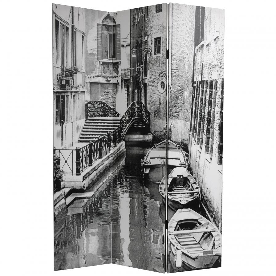 6 ft. Tall Scenes of Venice Canvas Room Divider 6 ft. Tall Scenes of Venice Canvas Room Divider