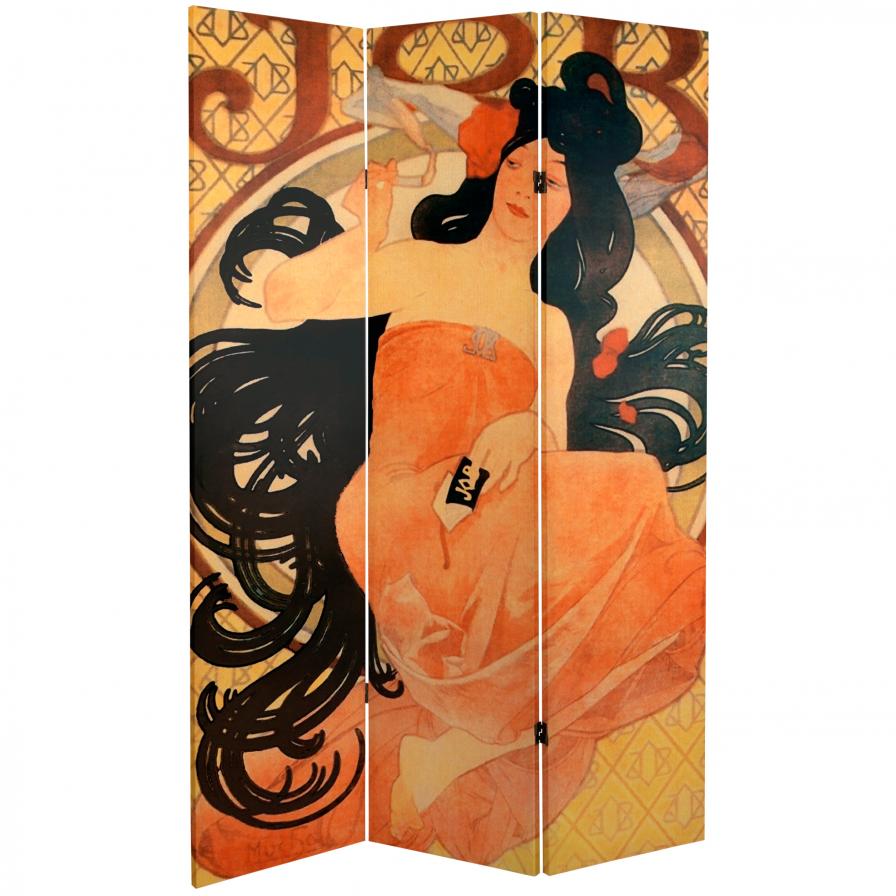 6 ft. Tall Confections Canvas Room Divider