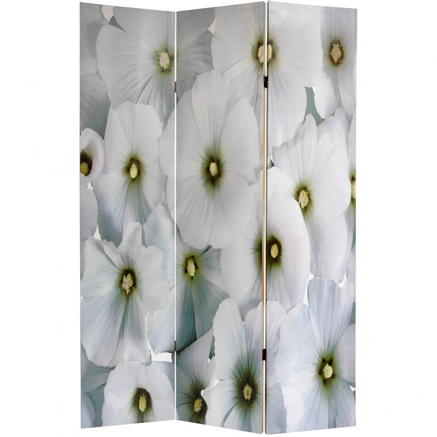 6 ft. Tall Floral Room Divider