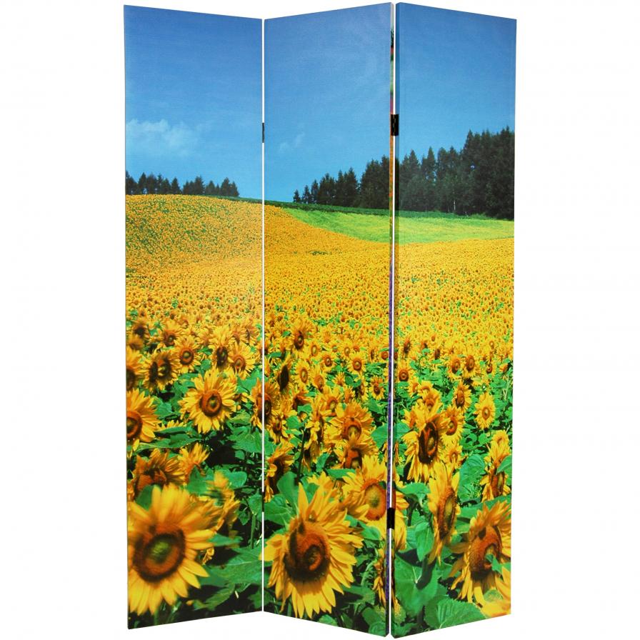 6 ft. Tall Summer Fields Double Sided Room Divider