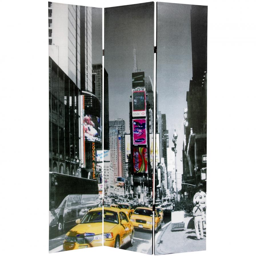 6 ft. Tall New York City Taxi Room Divider